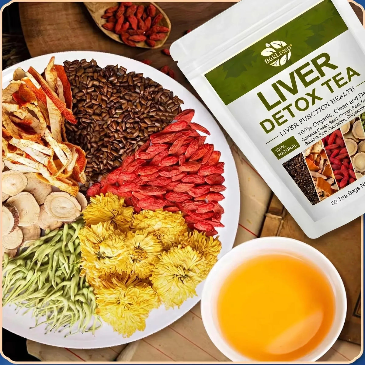 Natural Kidney and Liver Cleanse Detox Herbal Tea