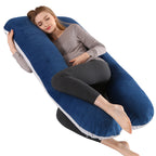 U-Shape Memory Foam Body Pillow for Neck and Back Support