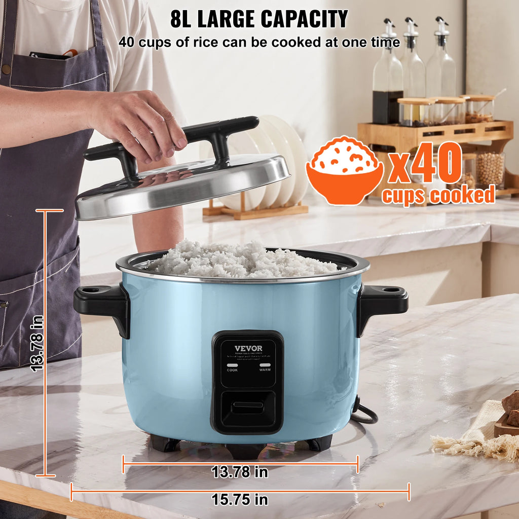 Commercial Electric Rice Cooker with Aluminium Nonstick Inner Pot