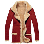Men's Thickened Faux Fur Winter Coat Jacket