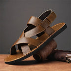Men's Luxury Genuine Leather Outdoor Walking Sandals