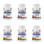 15-in-1 Eye Formula Supplement Lutein Zeaxanthin Bilberry 60 Veggie Caps