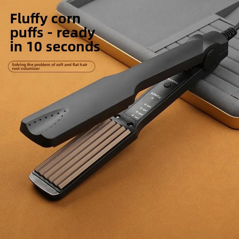 Ceramic Tourmaline Corrugated Hair Crimper Curler