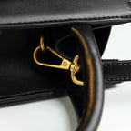 Women's Solid Color Square Buckle Crossbody Shoulder Bag