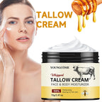 Beef Tallow Honey Moisturizing Face and Body Cream