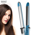 Electric Titanium Flat Iron Hair Straightener with LED Display