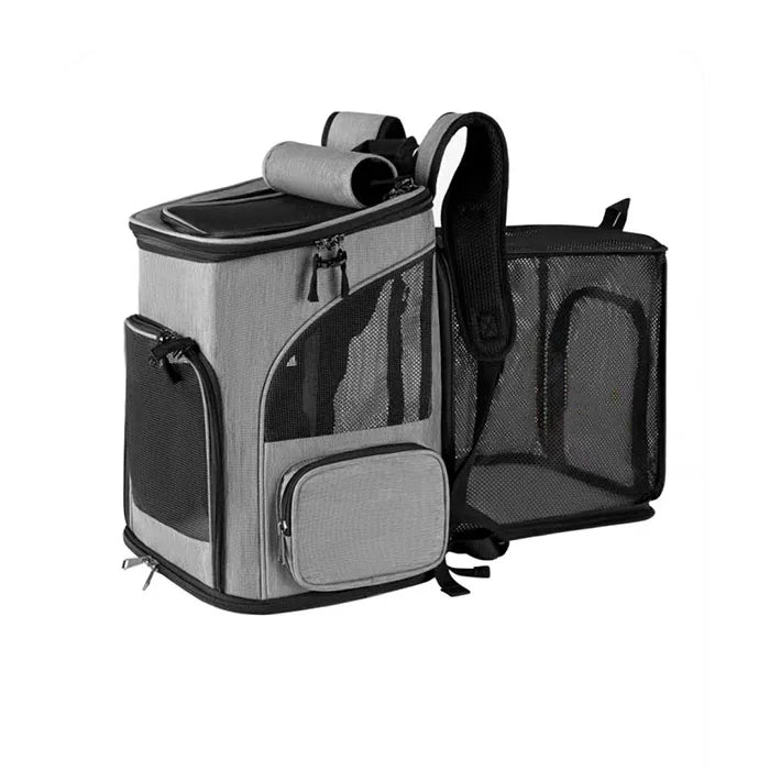 Breathable Expandable Pet Carrier Backpack for Cats Dogs