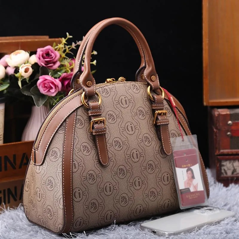 Women's Retro Large Capacity Shoulder Crossbody Bag