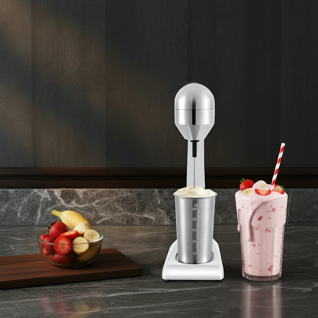 Electric 2-Speed Milkshake Maker and Drink Mixer 100W
