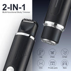 Women Dual-Head 2-in-1 Electric Shaver Hair Trimmer Epilator RQ-3016