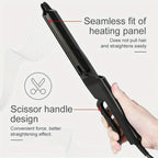 Wide-Width Ionic Hair Straightener with 4 Temperature Settings