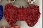 Women's Luxury Rhinestone Bow Wedding Evening Clutch Bag