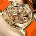 Men's Automatic Tourbillon Hollow Mechanical Watch