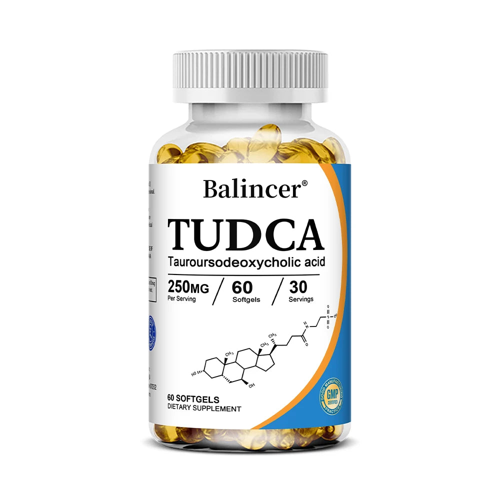 TUDCA 250mg Liver and Gallbladder Support Dietary Supplement Capsules
