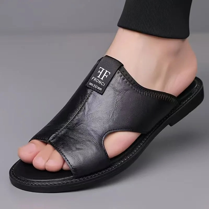 Men's Breathable Slip-On Outdoor Beach Casual Sandals DX2025-1
