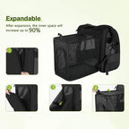 Expandable Breathable Mesh Pet Carrier Backpack for Cats