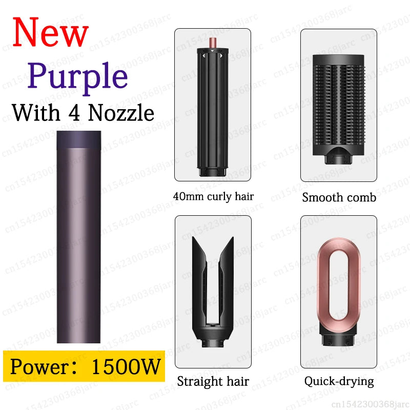 Professional Multi Hair Styler and Hot Air Brush Dryer X9