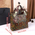 Women's Retro Large Capacity Shoulder Crossbody Bag
