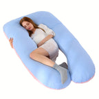 U-Shape Memory Foam Body Pillow for Neck and Back Support