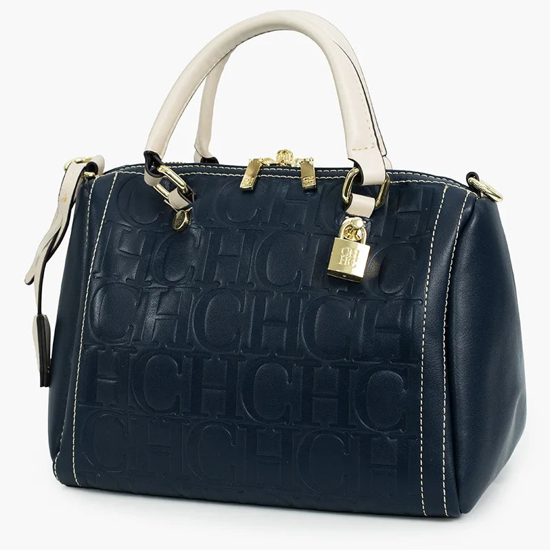 Women's Letter Print Boston Crossbody Shoulder Bag
