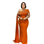Women's Elegant Dashiki Long Maxi Dress
