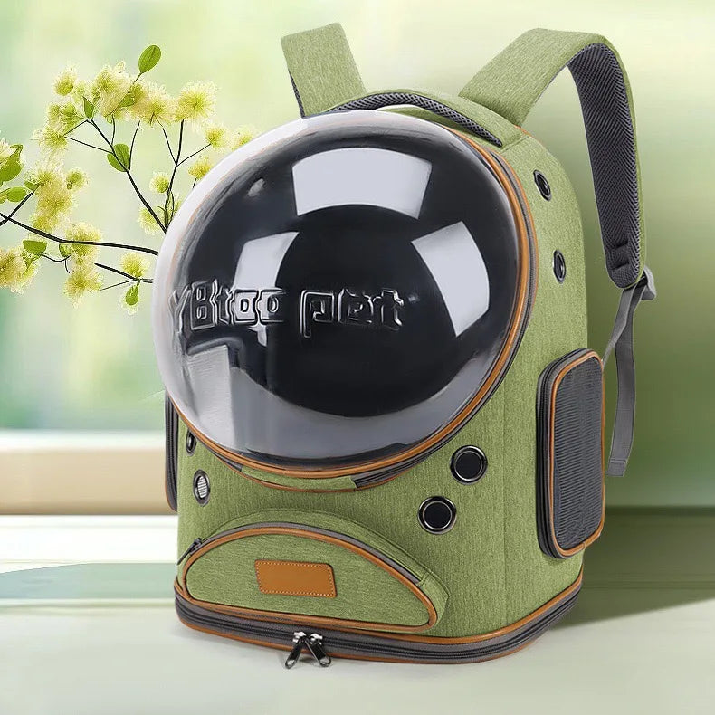 Panoramic Space Capsule Pet Carrier Backpack for Cats Dogs