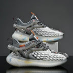 Men's Breathable Lace-Up Casual Running Sneakers 8860