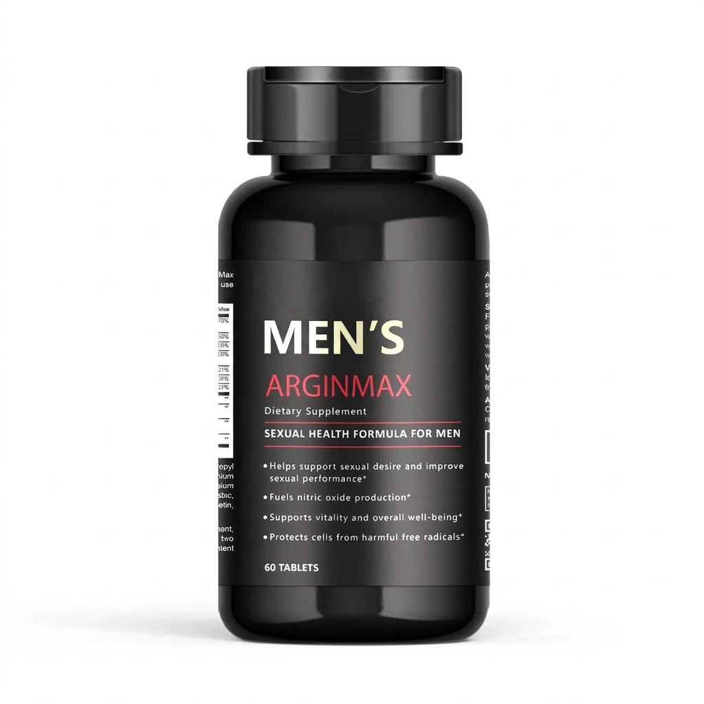 Men's L-Arginine Performance and Endurance Dietary Supplement Tablets