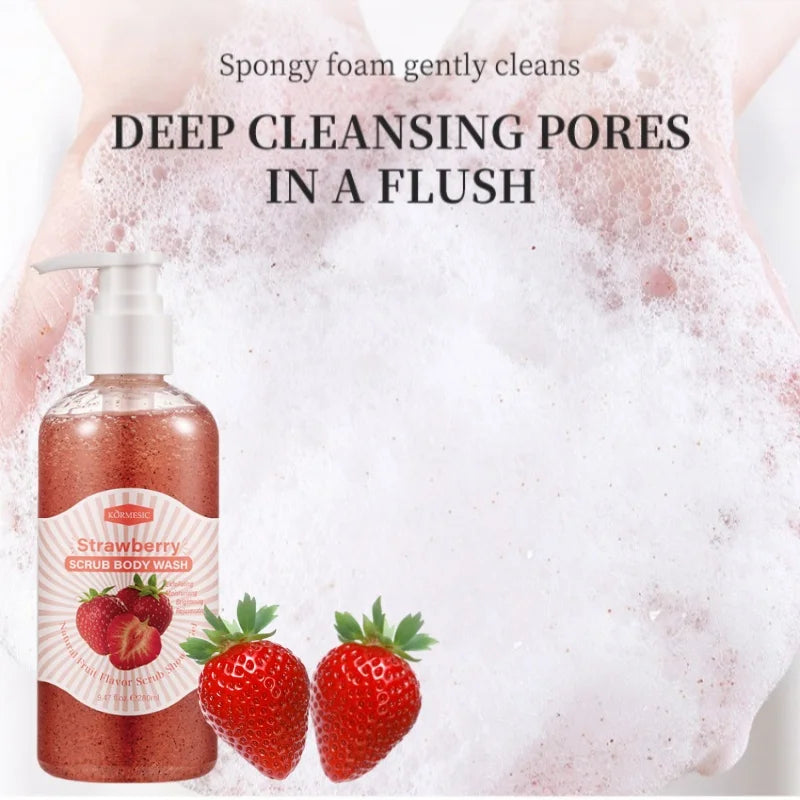 Strawberry Scrub Shower Gel 9.5 fl oz
