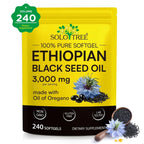 Black Seed Oil with Oregano Oil Dietary Supplement Softgels