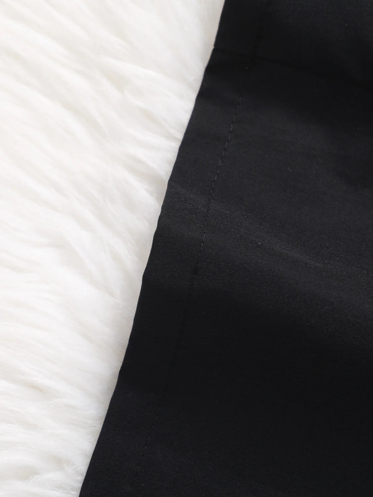 Girls' Long-Sleeved Lapel Button Contrast Color Dress