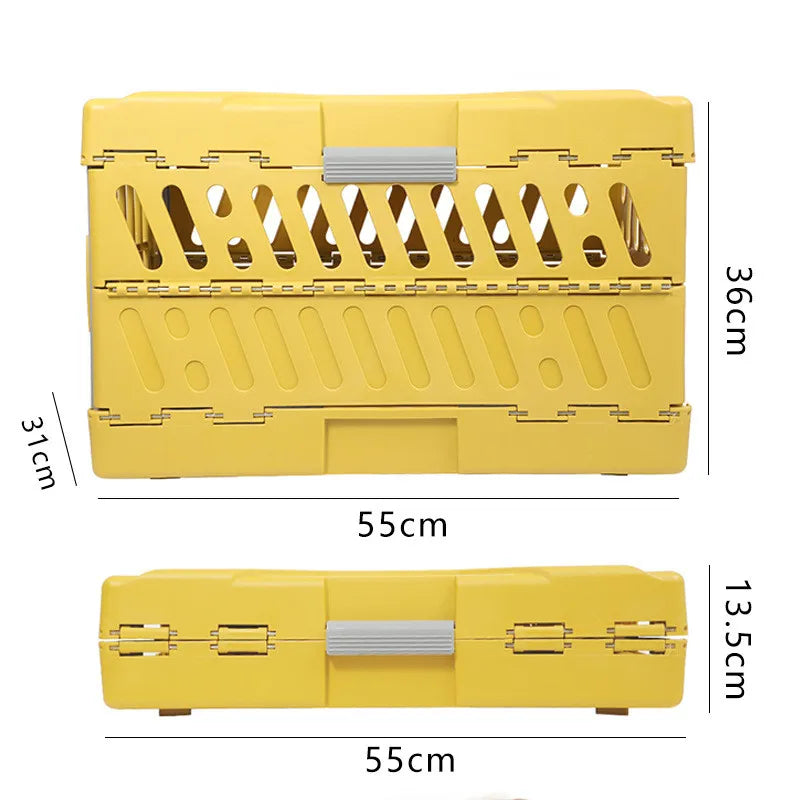Foldable Pet Travel Carrier Dog Cage for Cats Dogs