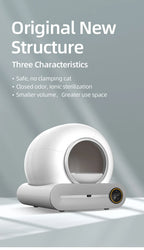 Automatic Intelligent Cat Litter Box for Cats