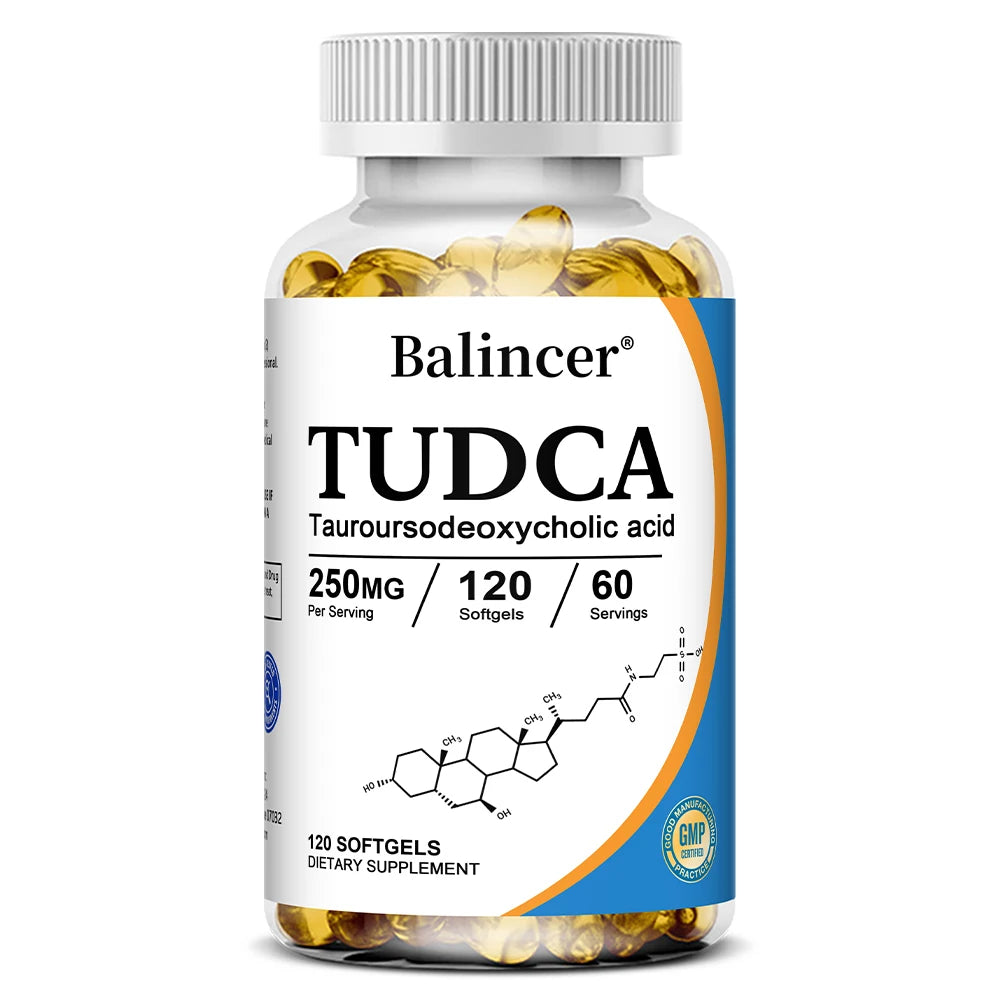 TUDCA 250mg Liver and Gallbladder Support Dietary Supplement Capsules
