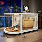 Panoramic Multi-Level Cat Cabinet House Enclosure for Cats