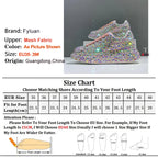 Women's Round Toe Platform Lace-Up Casual Sneakers