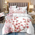 Japanese Ukiyo-e Wave Print Duvet Cover Set