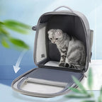 Breathable Transparent Capsule Pet Carrier Backpack for Cats Dogs