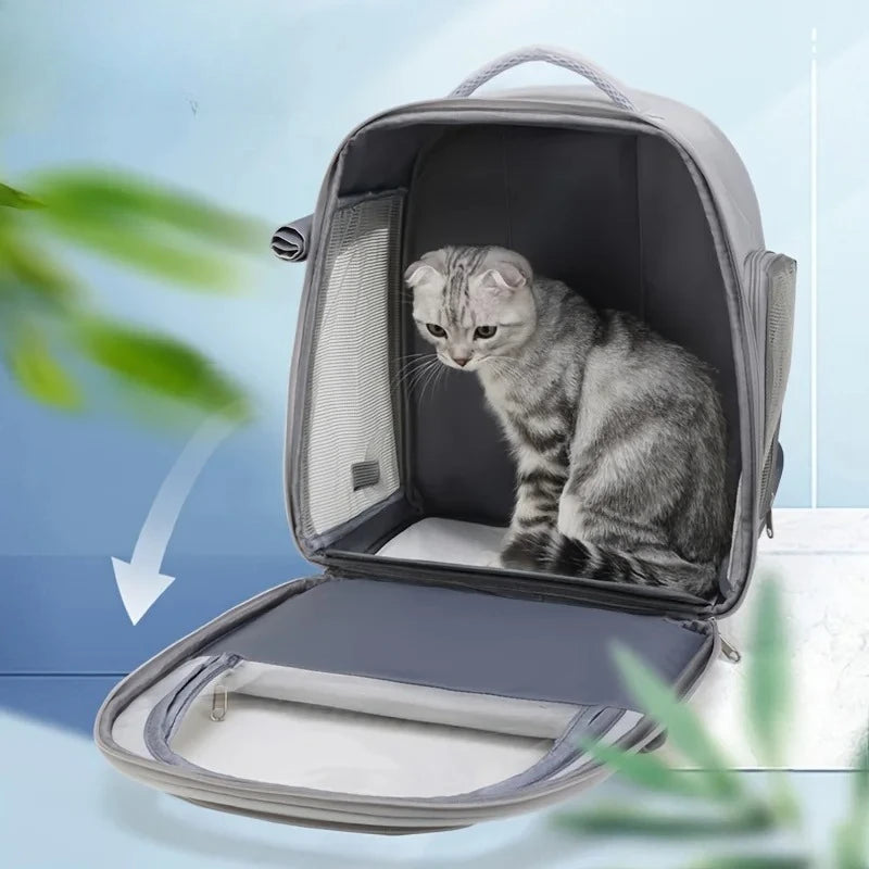 Breathable Transparent Capsule Pet Carrier Backpack for Cats Dogs
