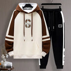 Men's Cotton Hoodie and Jogger Two Piece Set