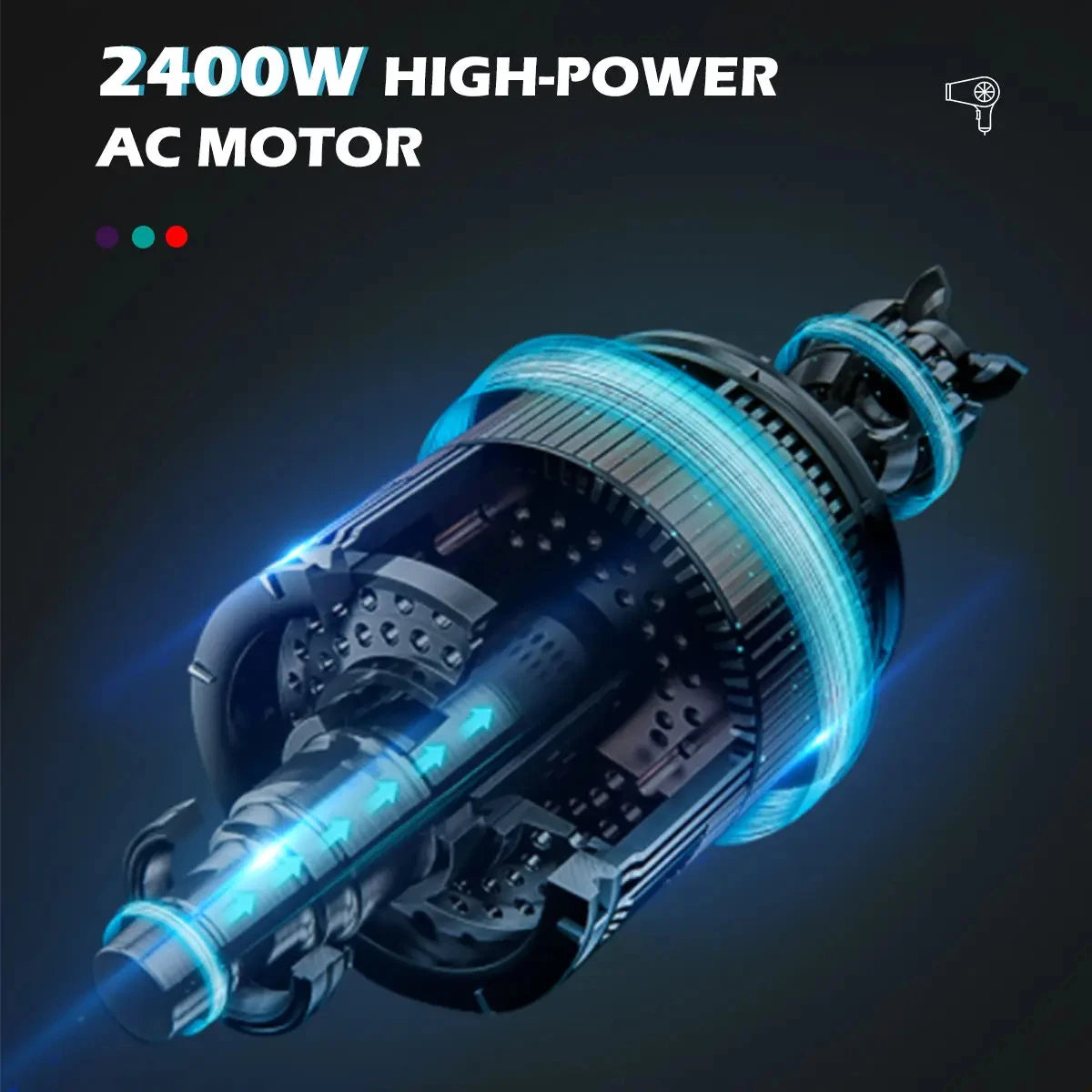 Professional Negative Ion Ceramic Hair Dryer V-452