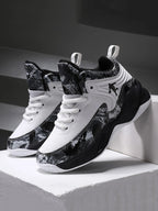 Kids' Breathable Non-Slip Lace-Up Basketball Sneakers