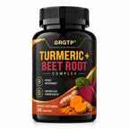 Turmeric Beet Root Complex Antioxidant Energy Supplement Capsules