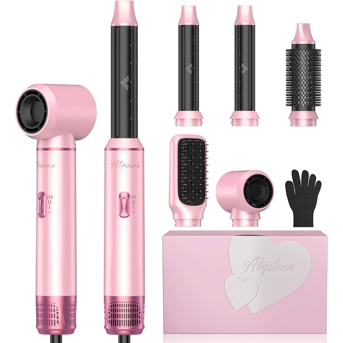 5-in-1 Interchangeable Hot Air Hair Styling Set