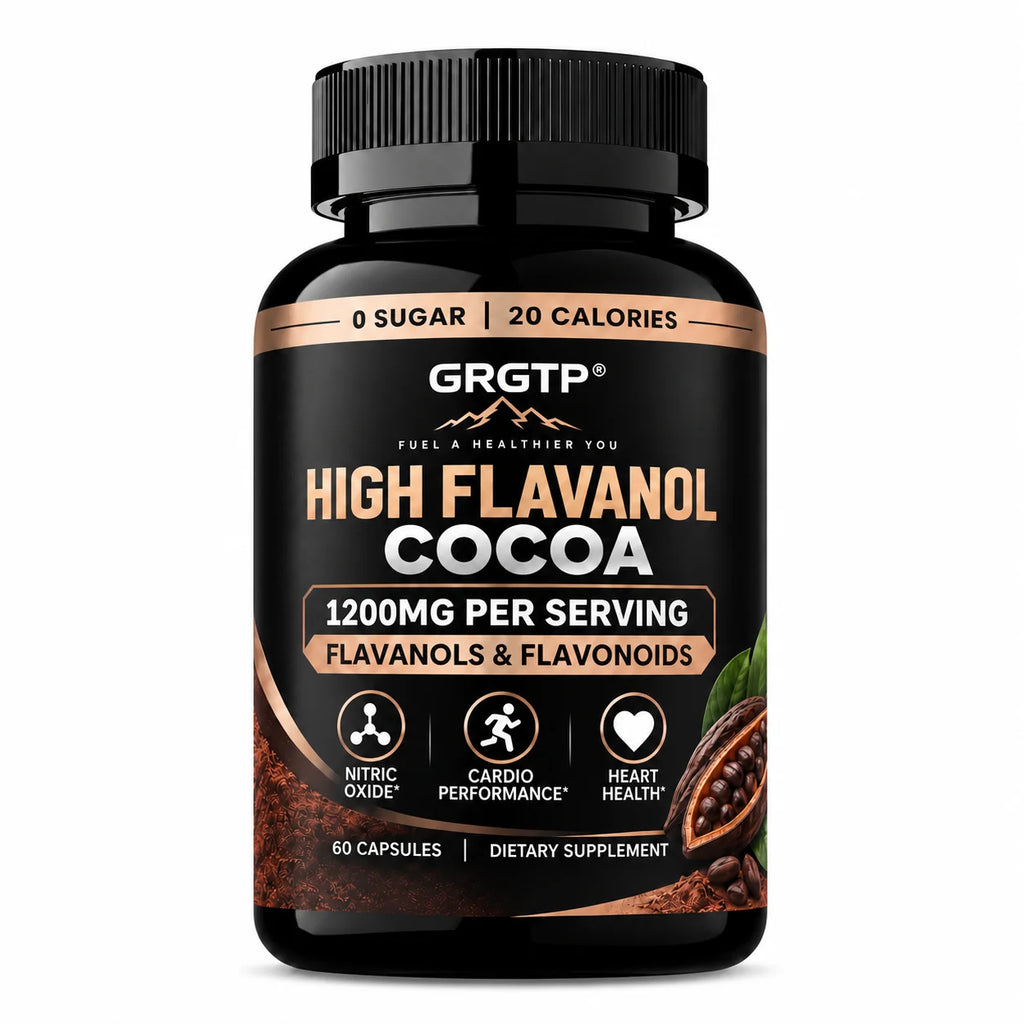 High Flavanol Cocoa Circulation and Cardiovascular Support Capsules