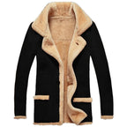 Men's Thickened Faux Fur Winter Coat Jacket