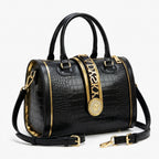 Women's Crocodile Pattern Leather Handbag Crossbody Bag