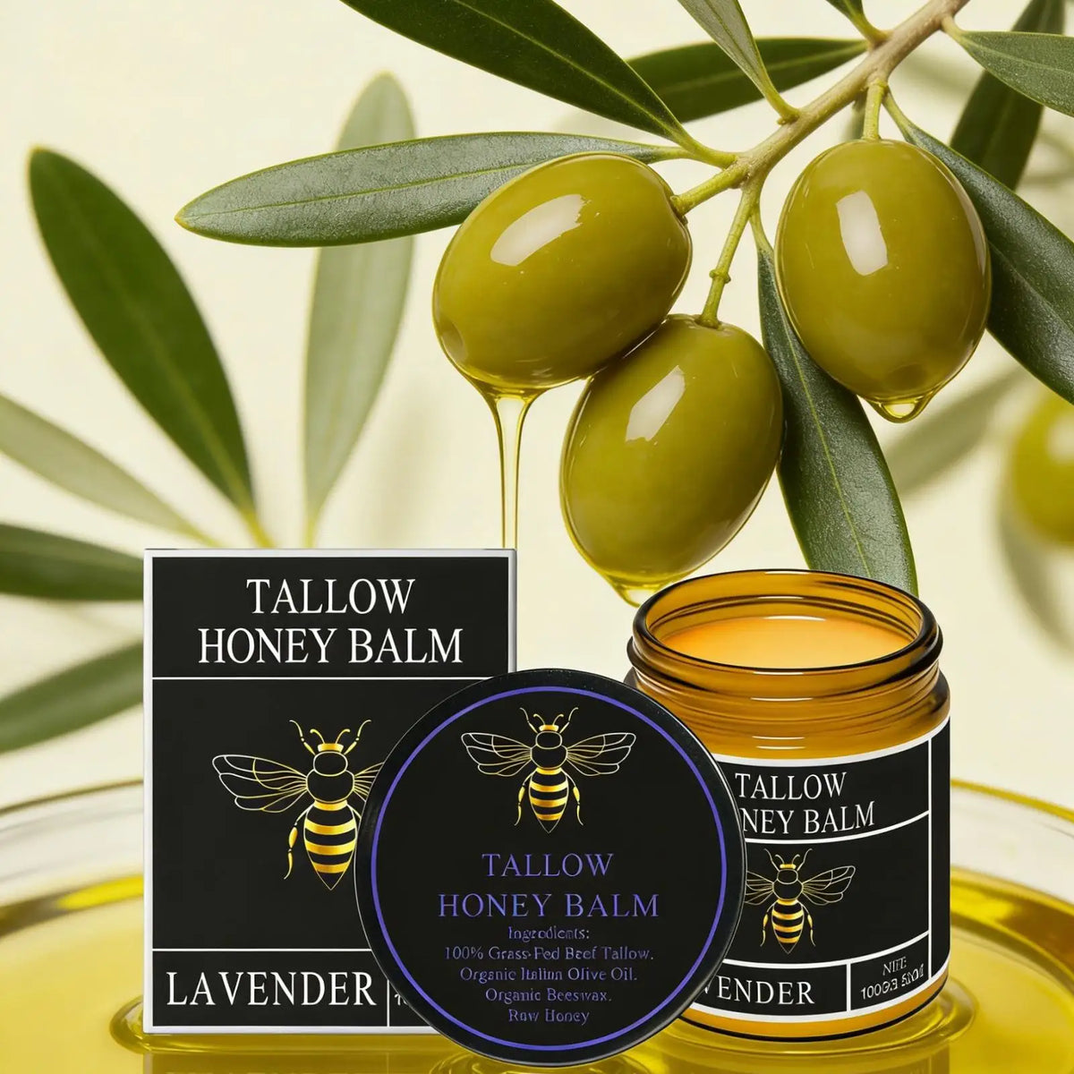 Tallow Honey Balm Deep Hydration Face Cream