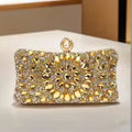 Women's Luxury Pearl Rhinestone Evening Clutch Bag