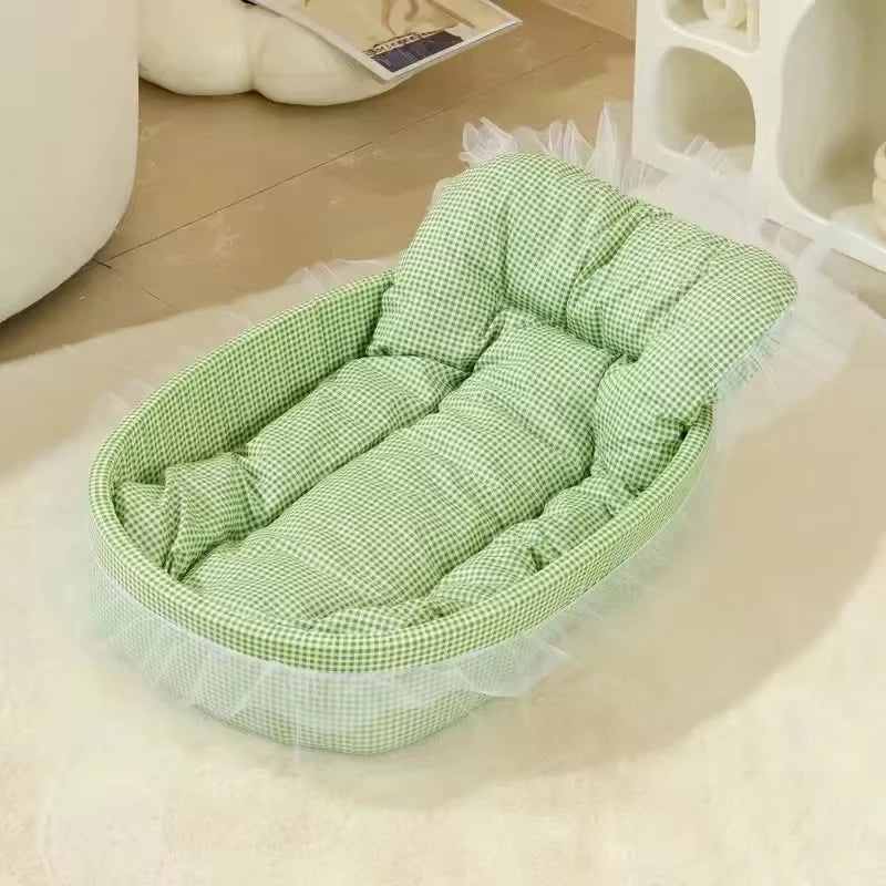 Macaron Deep Sleeping Pet Bed for Cats Dogs